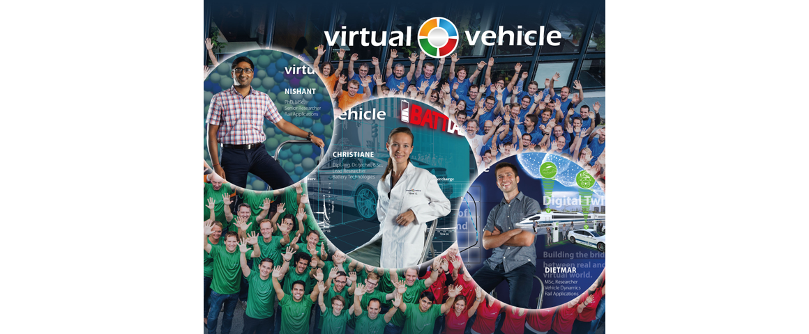 Virtual Vehicle Research GmbH sucht Studierende und Absolventen. Titelbild Virtual Vehicle Research GmbH Profil
