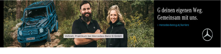 Praktikum, Vollzeit bei Mercedes-Benz G GmbH